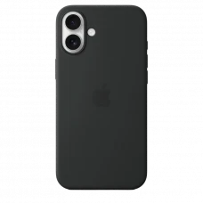 Чехол Apple iPhone16 Plus Silicone Case with MagSafe, Чёрный