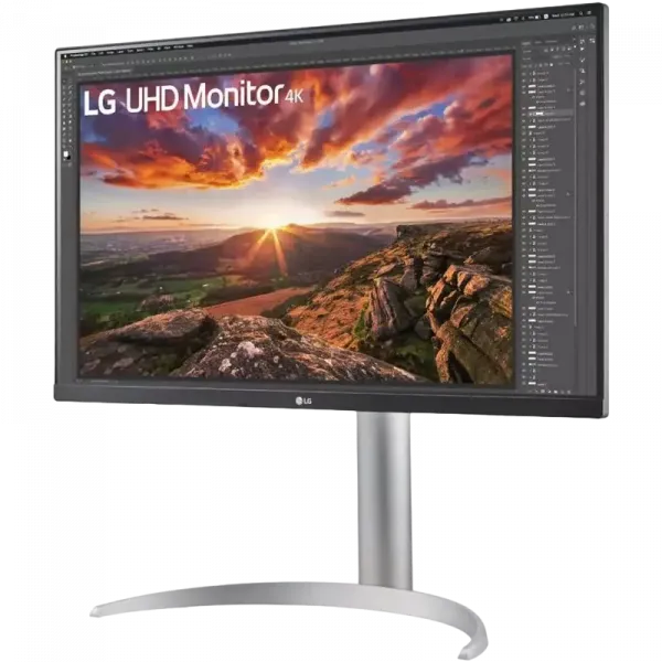 Монитор LG 27UP850-W / 27 дюймов / IPS 3840x2160 4K-UHD / Белый