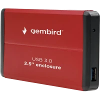 Carcasă externă Gembird EE2-U3S-2-R, Roșu (EE2-U3S-2-R)