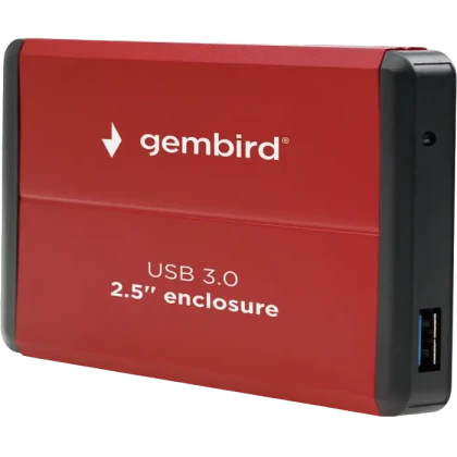 Внешний корпус Gembird EE2-U3S-2-R, Красный (EE2-U3S-2-R)