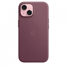 Чехол Apple iPhone 15 FineWoven Case with MagSafe, Mulberry