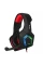 Căști gaming SVEN AP-U880MV, Cu fir, Negru/Roșu