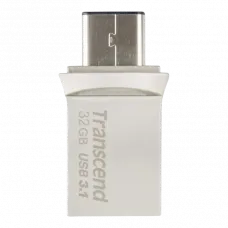 Memorie USB Transcend JetFlash 890, 32GB, Argintiu