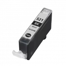 Cartuș de cerneală ChinaMate CLI-521 Compatible, 9ml, Negru