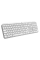 Tastatură Logitech MX Keys S for Mac, Fără fir, Pale Gray