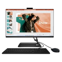Моноблок Lenovo IdeaCentre 3 27ALC6, 27, AMD Ryzen 5 7430U, 16Гб/512Гб, Без ОС, Чёрный