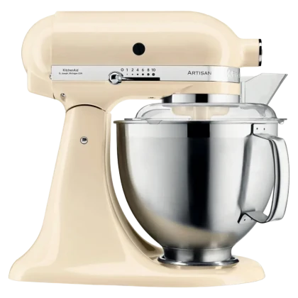 Mixer staționar KitchenAid 5KSM185PSEAC, Cremă
