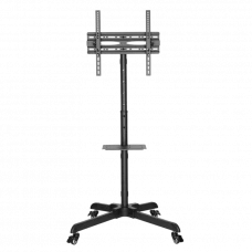 Suport pentru TV pe picior Reflecta TV Stand 55P-Shelf, #23199, Negru
