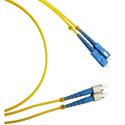 Patch cord - FC-SC 5M, 5m, Galben