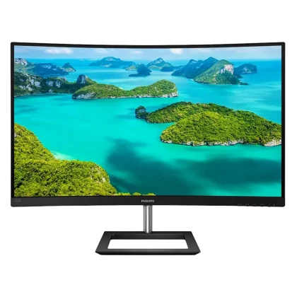 31,5 Монитор PHILIPS 325E1C, MVA 2560x1440 WQHD, Чёрный