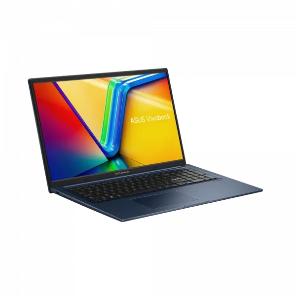 Laptop 17,3 ASUS Vivobook 17 X1704ZA, Quiet Blue, Intel Core i3-1215U, 8GB/512GB, Fără SO