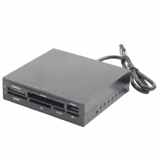 Cititor de carduri Gembird FDI2-ALLIN1-02-B, , Negru