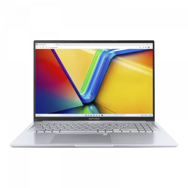Laptop 16 ASUS Vivobook 16 M1605YA, Cool Silver, AMD Ryzen 5 7530U, 16GB/1024GB, Fără SO