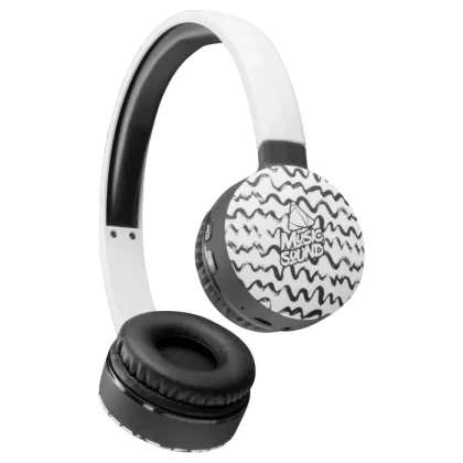 Наушники Cellularline Music Sound, Черный/Белый