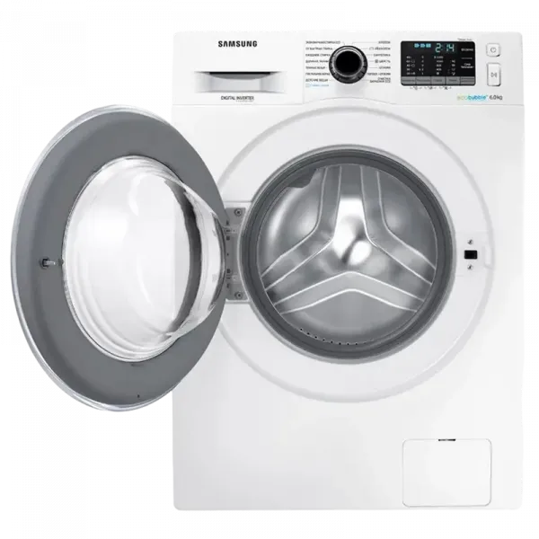 Стиральная машина Samsung WW60J52E0HWD, 6кг, Белый