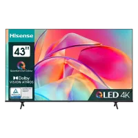 43 QLED SMART TV Hisense 43E7KQ, 3840x2160 4K UHD, VIDAA U6.0, Negru