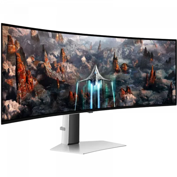 49 Monitor Gaming Samsung S49CG930, OLED 5120x1440 Dual QHD, Argintiu