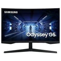 Monitor Gaming Samsung C27G55TQ / 27 inchi / VA 2560x1440 WQHD / Negru