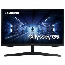 Monitor Gaming Samsung C27G55TQ / 27 inchi / VA 2560x1440 WQHD / Negru