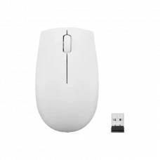 Mouse Wireless Lenovo 300 Compact, Alb