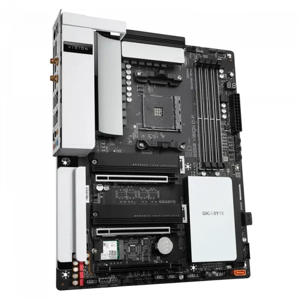 Placă de bază Gigabyte B550 VISION D-P, AM4, AMD B550, ATX