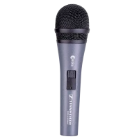 Караоке микрофон Sennheiser E 825-S, Проводной аналоговый, Серый