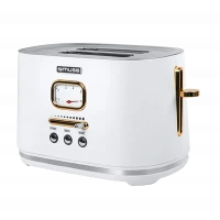 Toaster MUSE MS-130 W, Alb | Auriu