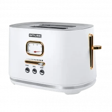 Toaster MUSE MS-130 W, Alb | Auriu