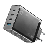 Încărcător Cellularline Nano GaN, 100W, Negru