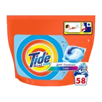 Capsule All in One Tide Touch of Lenor, 58 buc