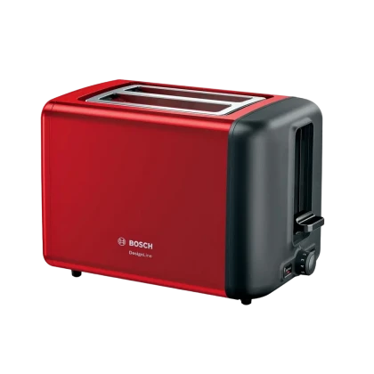 Toaster Bosch DesignLine TAT3P424, Roșu
