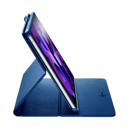 Husă pentru tabletă Cellularline iPad Air 10.9/Pro 11, 10,9, Piele artificială, Albastru