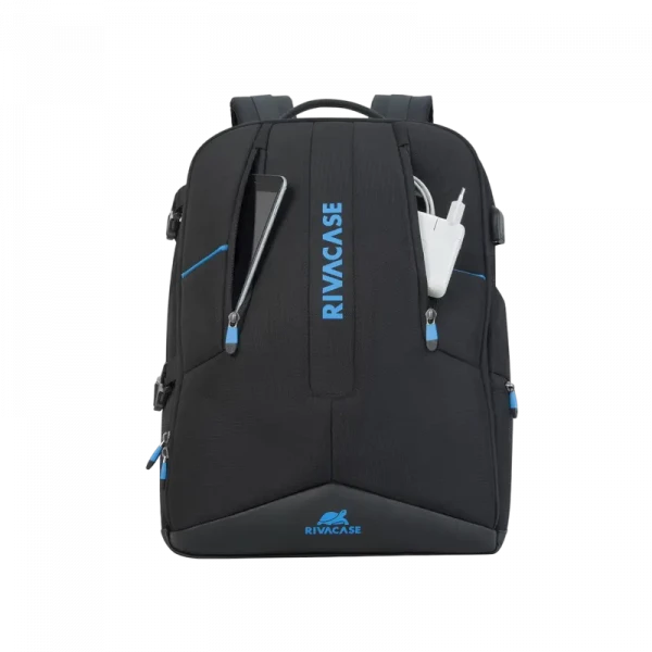 Рюкзак для ноутбука RivaCase Borneo, 17.3, Полиэстер, Чёрный