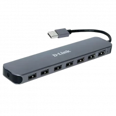 Adaptor Hub D-Link DUB-1370/B2A, Gri