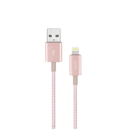 Кабель для зарядки и синхронизации Moshi iPhone Lighting USB Cable, USB Type-A/Lightning, 1,2м, Розовый