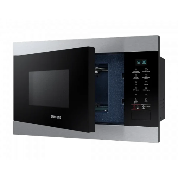 Cuptor cu microunde Samsung MG22M8074AT/BW, Oțel inoxidabil