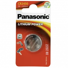 Baterii rotunde Panasonic CR-2450EL, CR2450, 1buc.