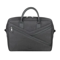 Geantă pentru Laptop Rivacase 8124, 15, Eco-Friendly rPET Poliester, Negru