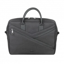 Geantă pentru Laptop Rivacase 8124, 15, Eco-Friendly rPET Poliester, Negru