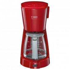 Капельная Кофеварка Bosch CompactClass TKA3A034, 1100Вт, Красный
