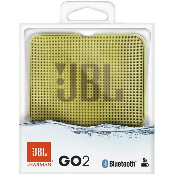 Boxă portabilă JBL GO 2, Galben
