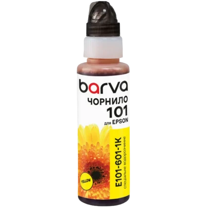 Recipient de cerneală Barva E101-601, 100ml, Galben