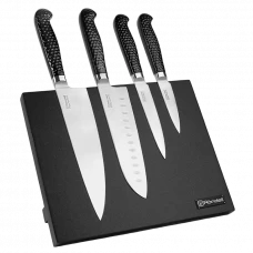 Set de Cuțite Rondell RainDrops, Negru