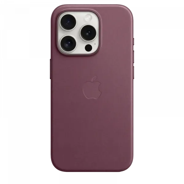 Чехол Apple iPhone 15 Pro FineWoven Case with MagSafe, Mulberry