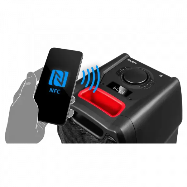 Difuzoare pentru casă fără fir SVEN PS-730, Negru