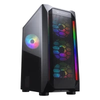Carcasă PC Cougar MX410, Midi-Tower, ATX, Negru