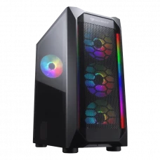 Carcasă PC Cougar MX410, Midi-Tower, ATX, Negru