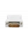 Видеоадаптер Cablexpert A-DVI-VGA, DVI-I (M) - VGA D-Sub (F), Белый