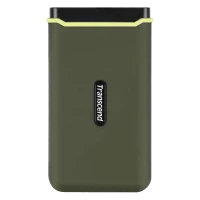 Внешний портативный SSD накопитель Transcend ESD380C, 4 ТБ, Military Green (TS4TESD380C)