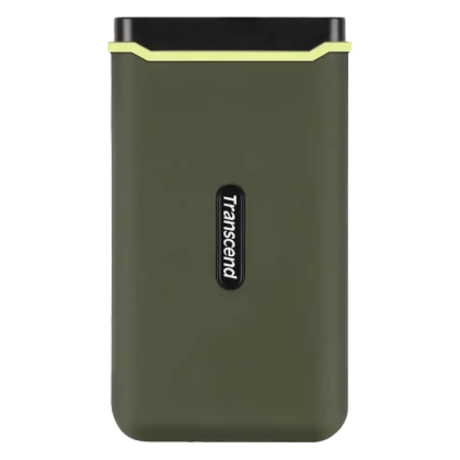 Внешний портативный SSD накопитель Transcend ESD380C, 4 ТБ, Military Green (TS4TESD380C)